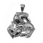 Keltischer Pferdeanhänger (925er Silber) CP-62