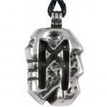 Mannaz-Rune Zinn R-20