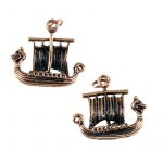 Drachenboot-Anhänger Bronze VP-59