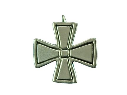 Kreuzfibel (925er Silber) GEB-1