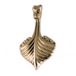 Drachenboot-Anhänger Bronze VP-32