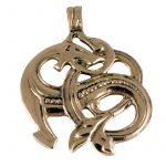 Drachen Anhänger Bronze VP-33