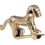 Kelt. Pferdchenfibel Bronze CB-11