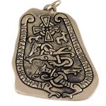 Runenstein Amulett Bronze VP-57
