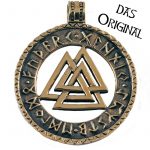 Wotansknoten-Amulett Bronze VP-77