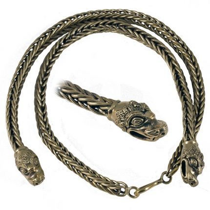 Wikingerkette Bronze CH-10-55cm