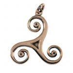 Triskele Anhänger (Bronze) CP-2