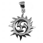 Triskele-Sonne (925er Silber) CP-33