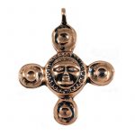 Sonnenamulett (Bronze) CP-35