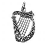 Irish Harp (925er Silber groß) CP-32