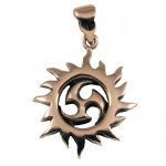 Triskele-Sonne (Bronze) CP-33