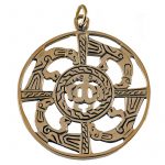 Alamannische Zierscheibe Bronze GP-3