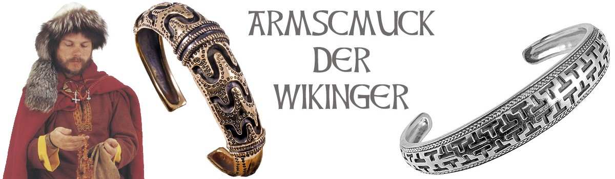 Armschmuck der Wikinger - Wikingerschmuck aus dem Vinland Shop