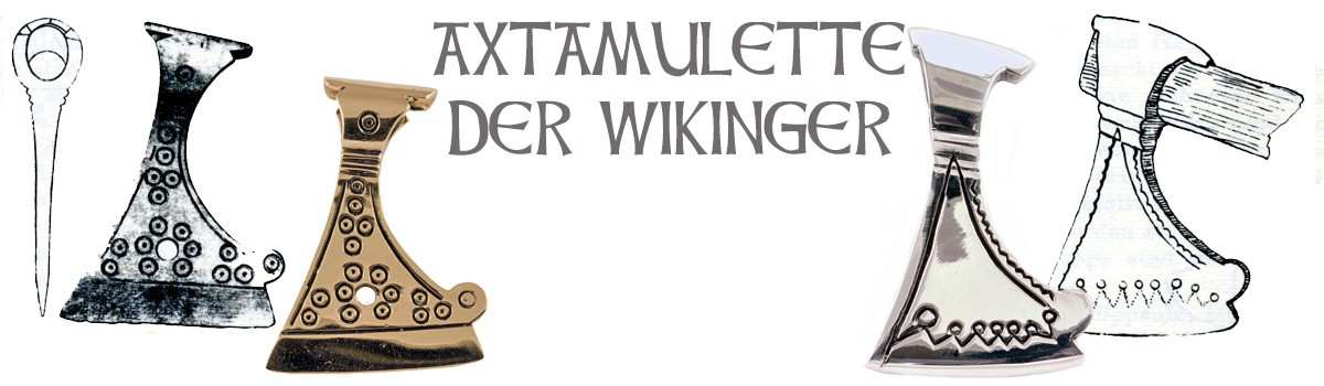 Axtamulette der Wikinger - Wikingerschmuck aus dem Vinland Shop