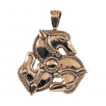 Keltischer Pferdeanhänger (Bronze) CP-62