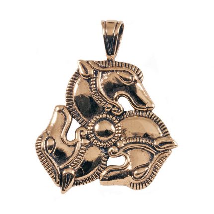 Keltischer Pferdeanhänger (Bronze) CP-62
