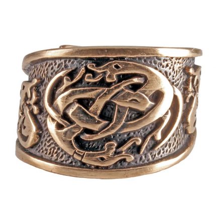 Massiver Keltischer Ring (Bronze/groß) CR-16