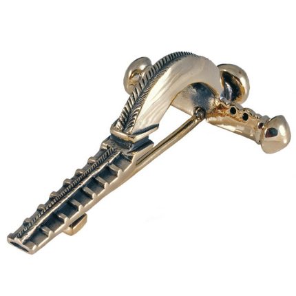 Römische Zwiebelkopffibel Bronze RB-3