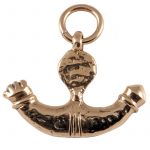 Phallus-Amulett röm. Bronze RP-1