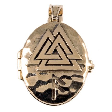 Medaillon Valknut Bronze VP-106