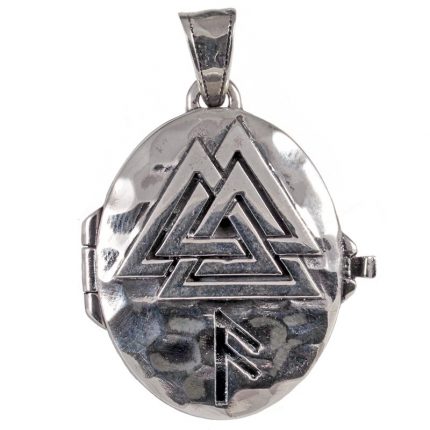 Medaillon Valknut Silber VP-106