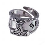 Schonenhammerring (Edelstahl 52-60 klein) VR-30