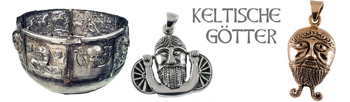 Im Vinland Shop finden Sie keltische Götter in Form von Amuletten aus Bronze oder Silber