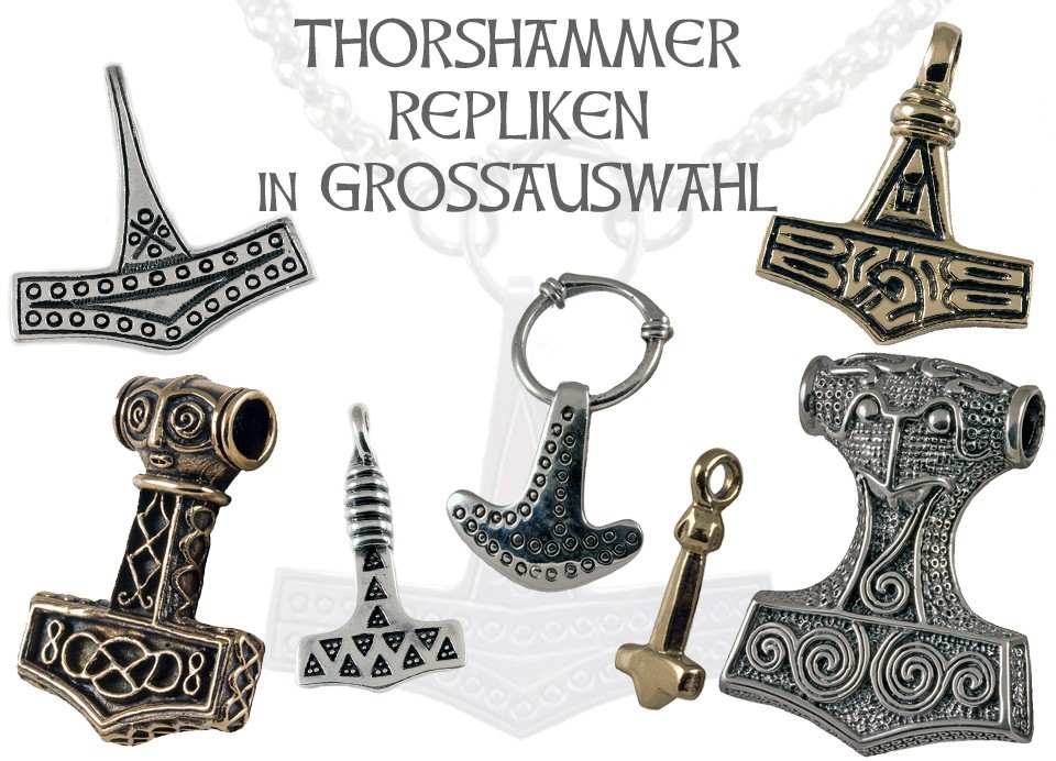 Thoshammer Repliken ein einer großen Auswahl im Vinland Shop